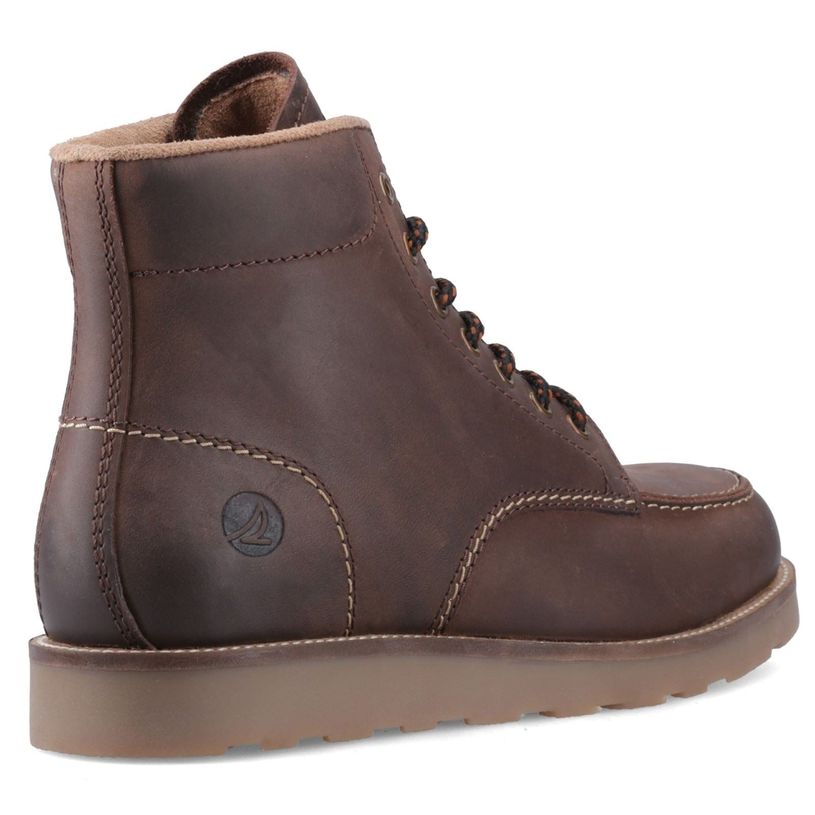 Sperry Boston Leather Men's Brown Ankle Boots - image 2