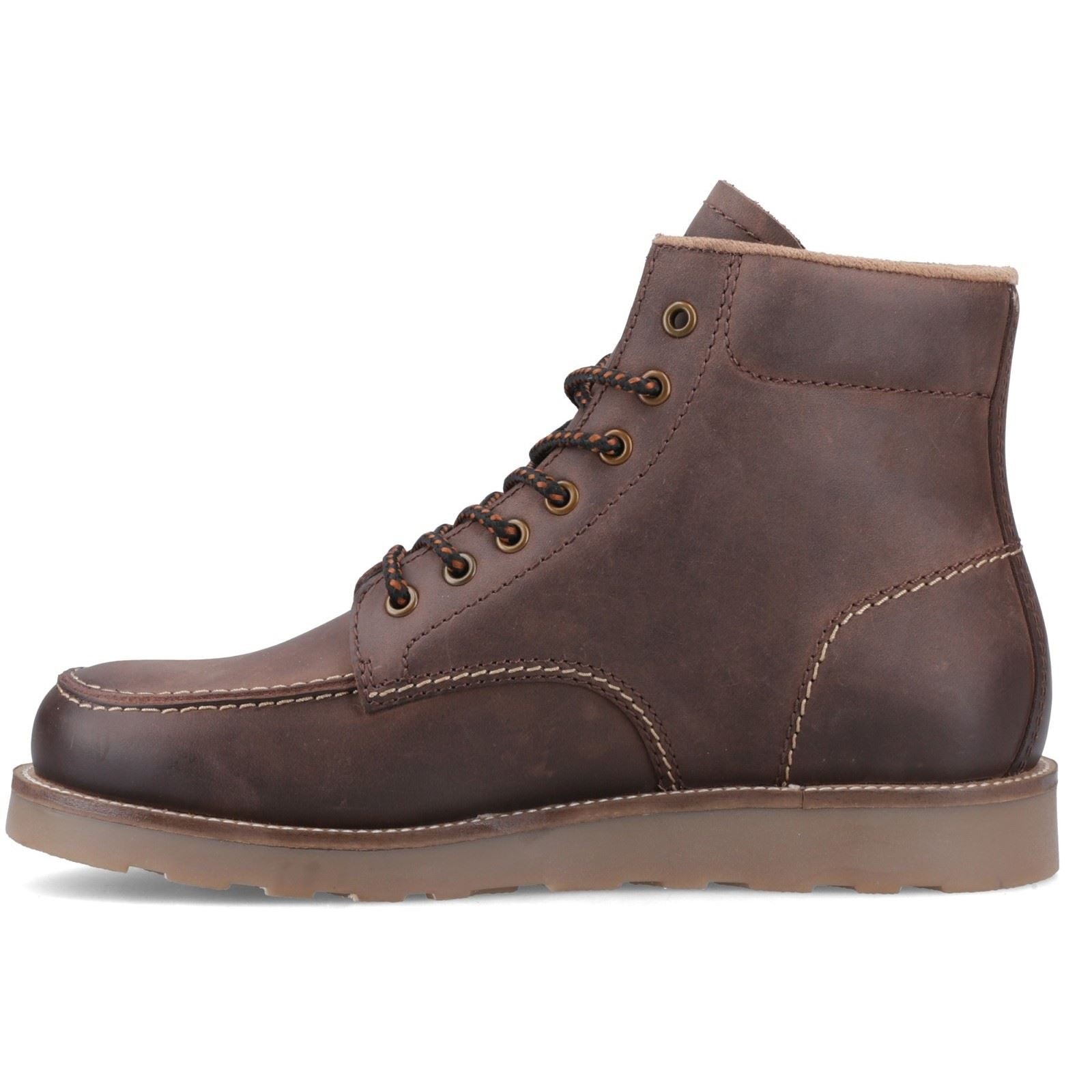 Sperry Boston Leather Men's Brown Ankle Boots - image 4