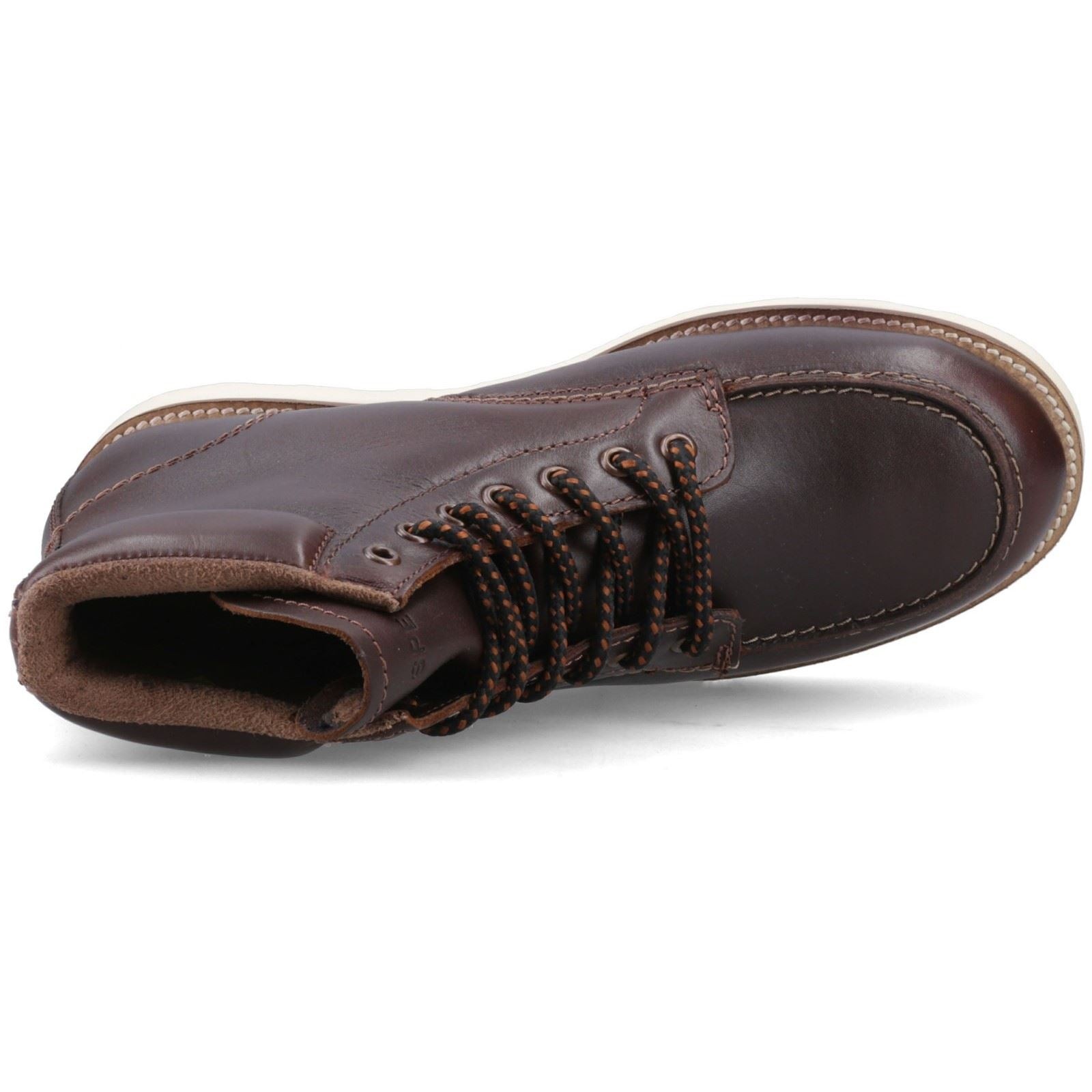 Sperry Boston Leather Men's Chocolate Ankle Boots - image 4