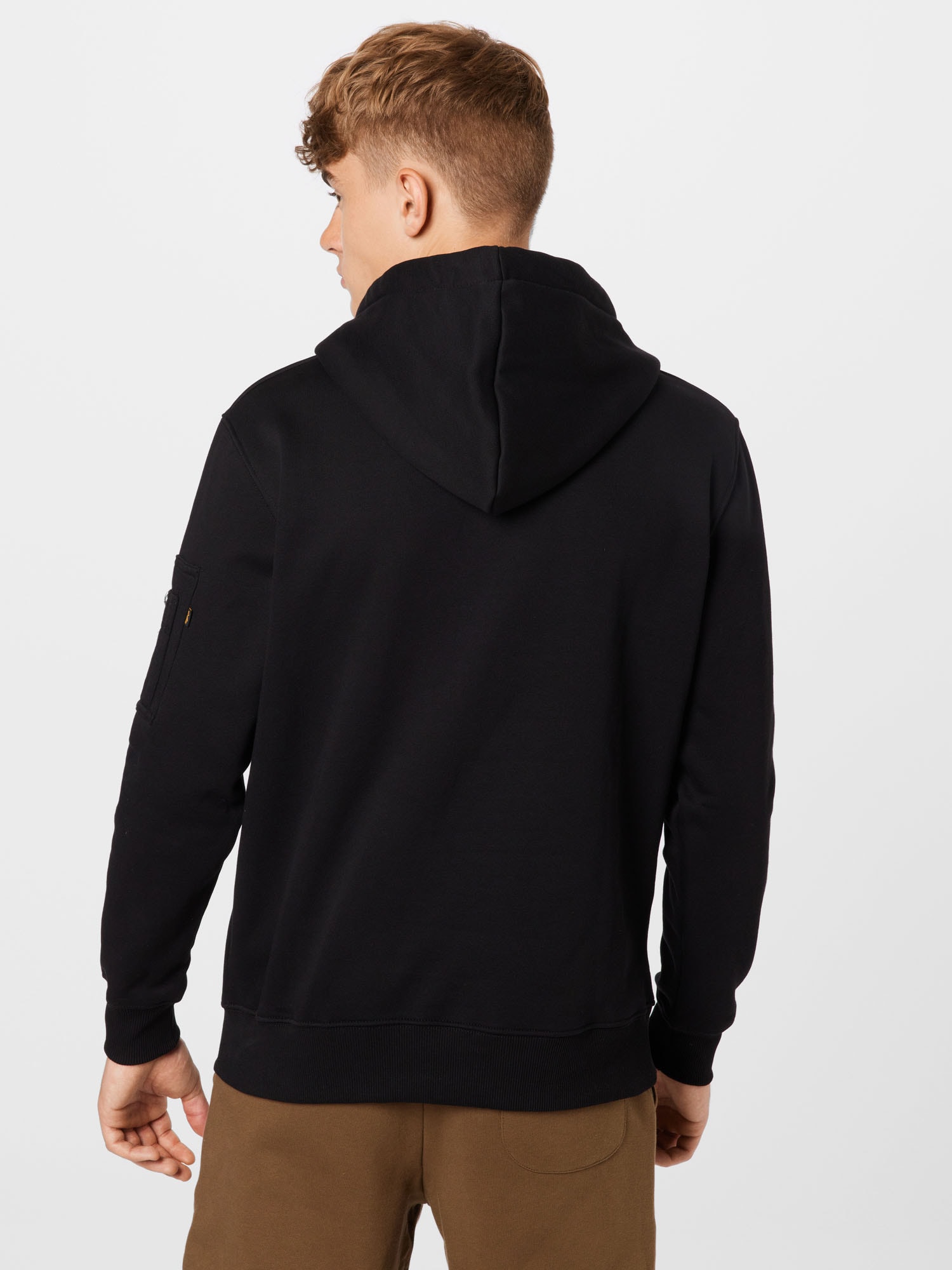 Sweat hooded Alpha Industries label - image 3