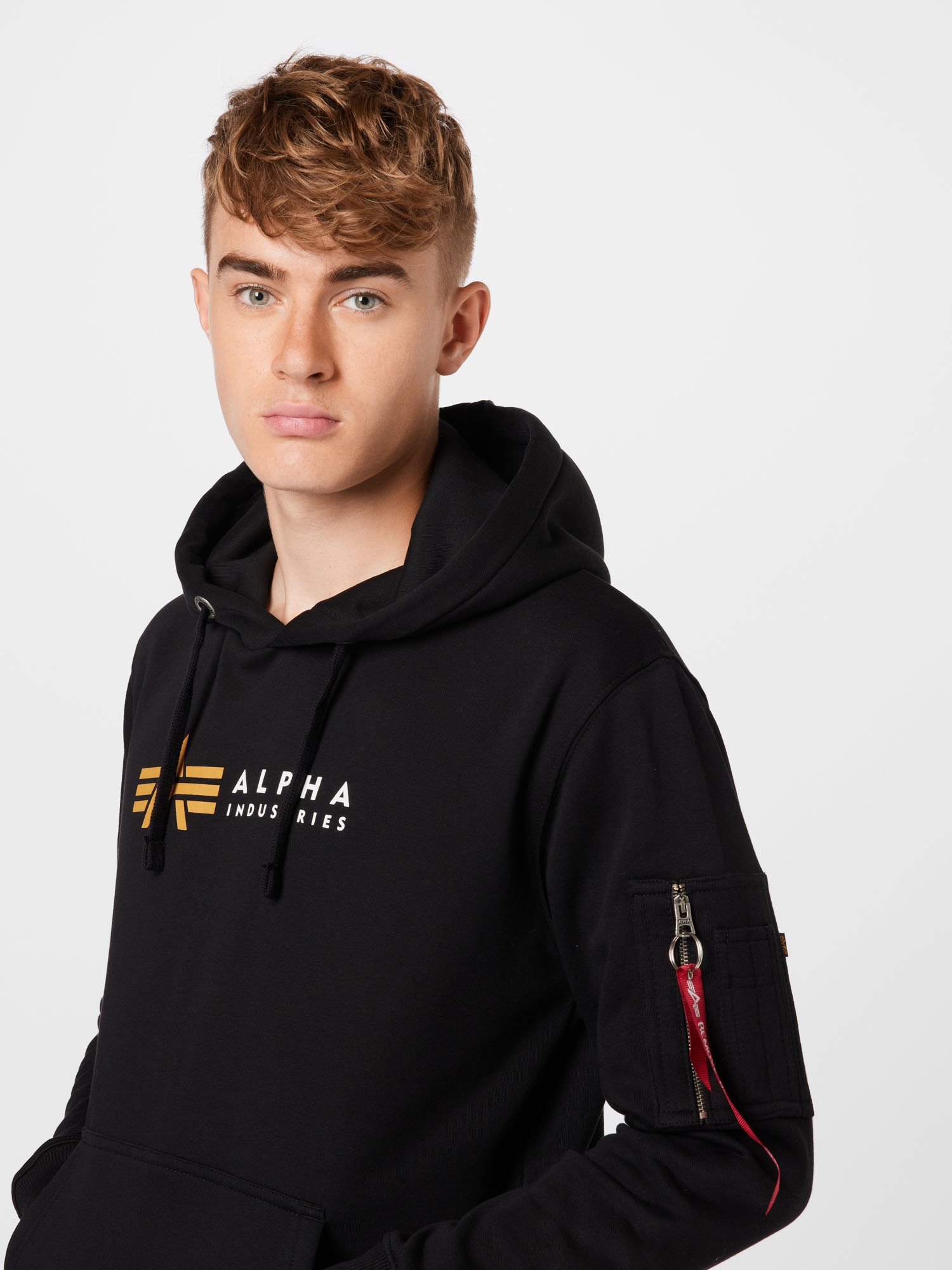 Sweat hooded Alpha Industries label - image 5
