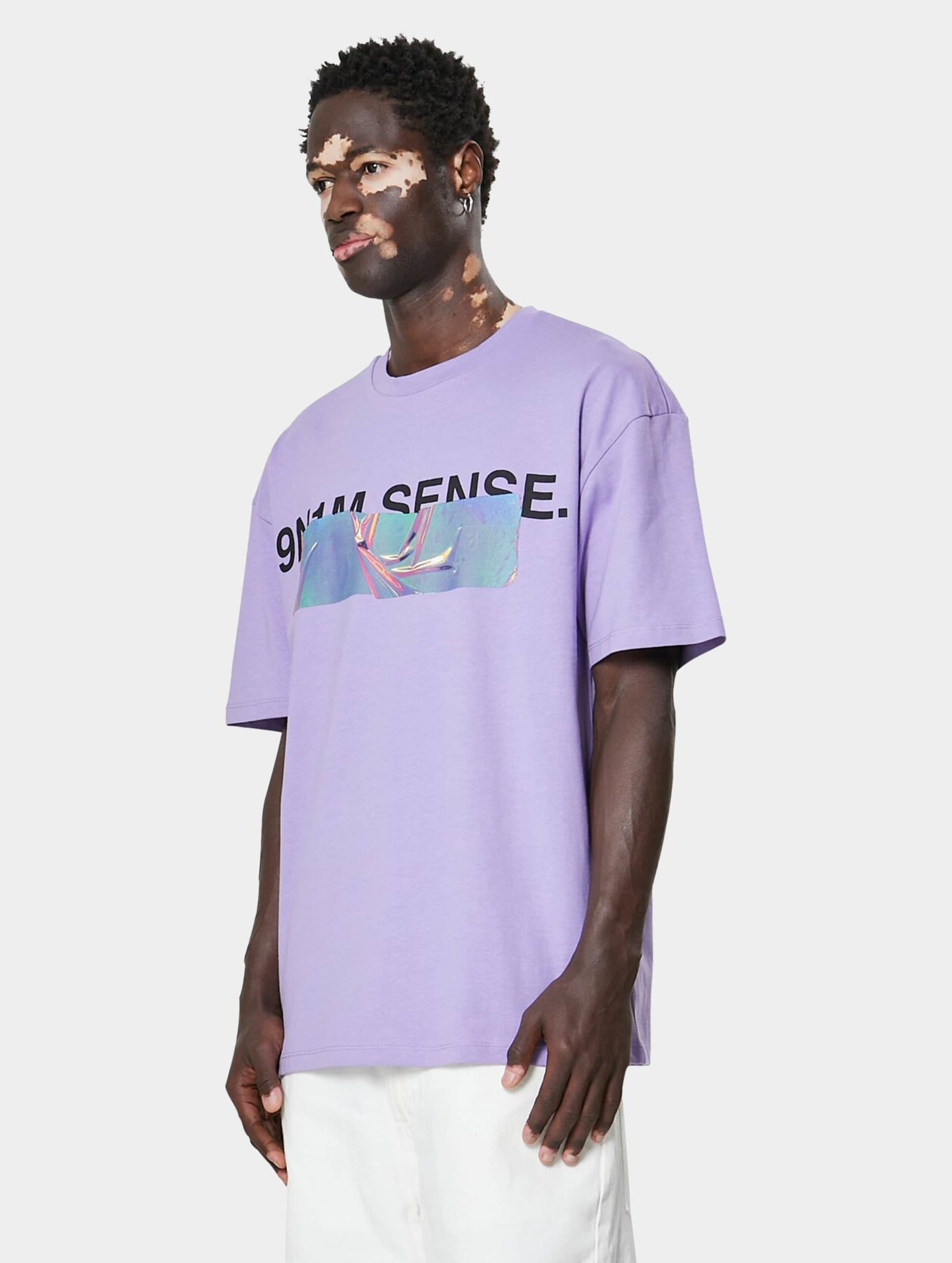 T-shirt 9N1M SENSE Logo Chrome - image 3