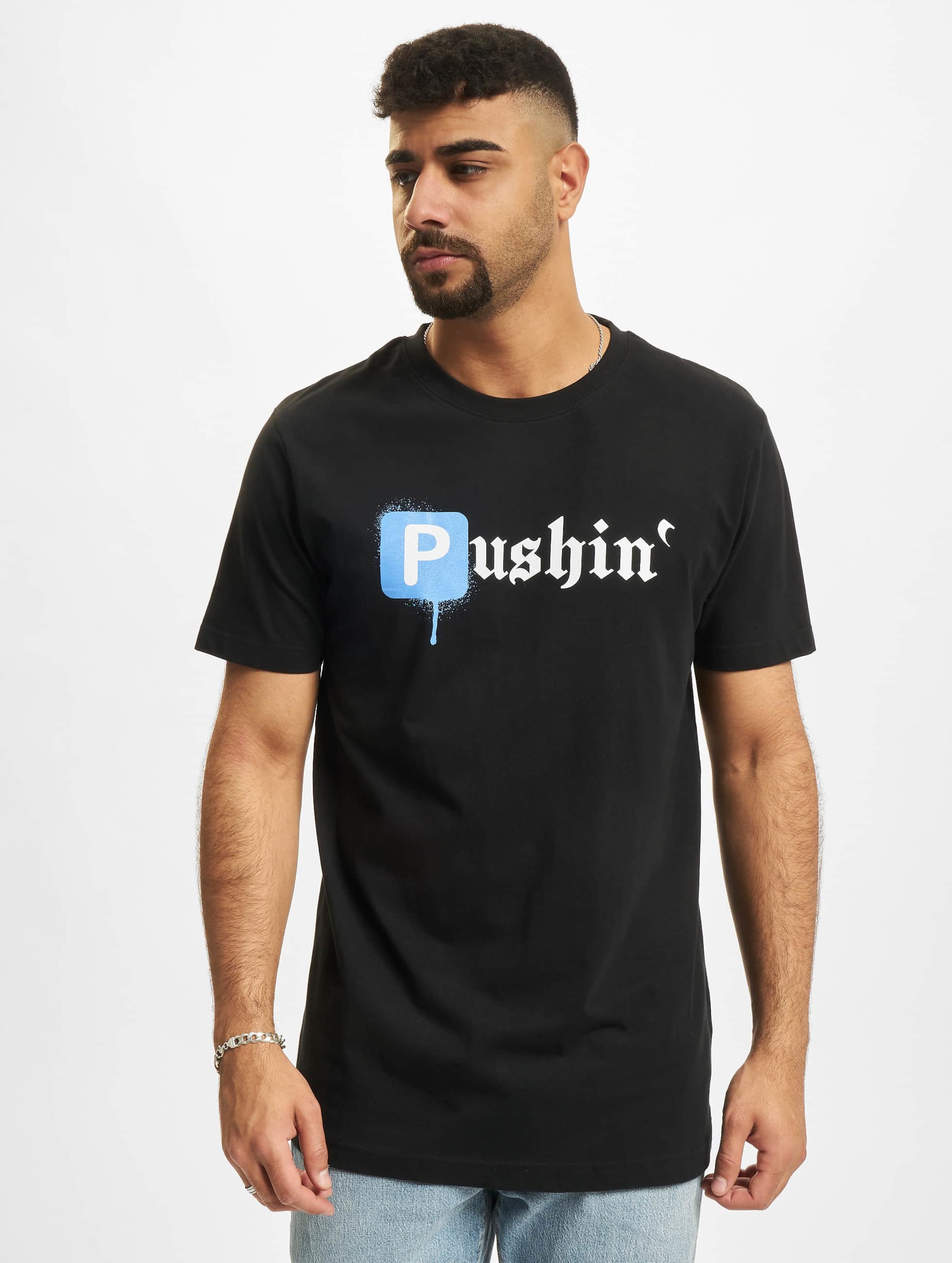 T-shirt large sizes Mister Tee Pushin P - image 3