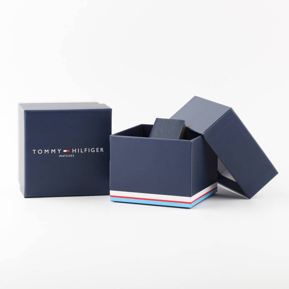 Tommy Hilfiger Denim 1791324 Men's Casual Watch – 44mm White Dial White Silicone Strap - image 2