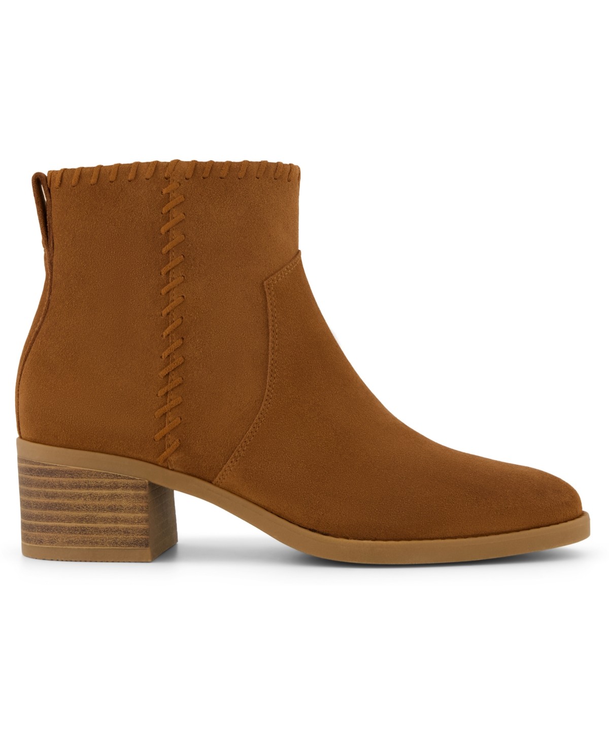 TOMS Delilah Heeled Suede Women's Tan Heeled Ankle Boots - image 4