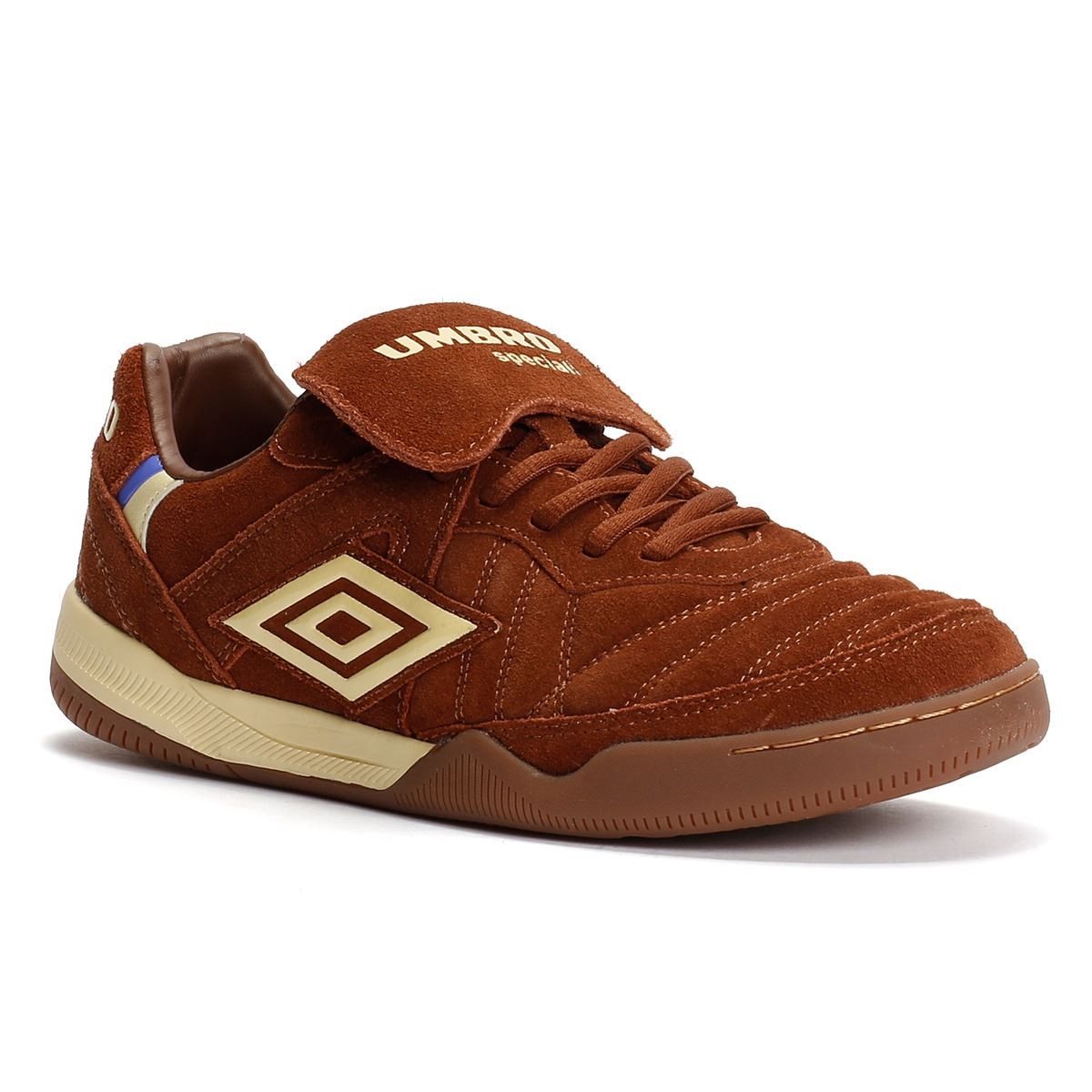 Umbro Speciali TR Suede Dark Brown/Cream Trainers - image 2