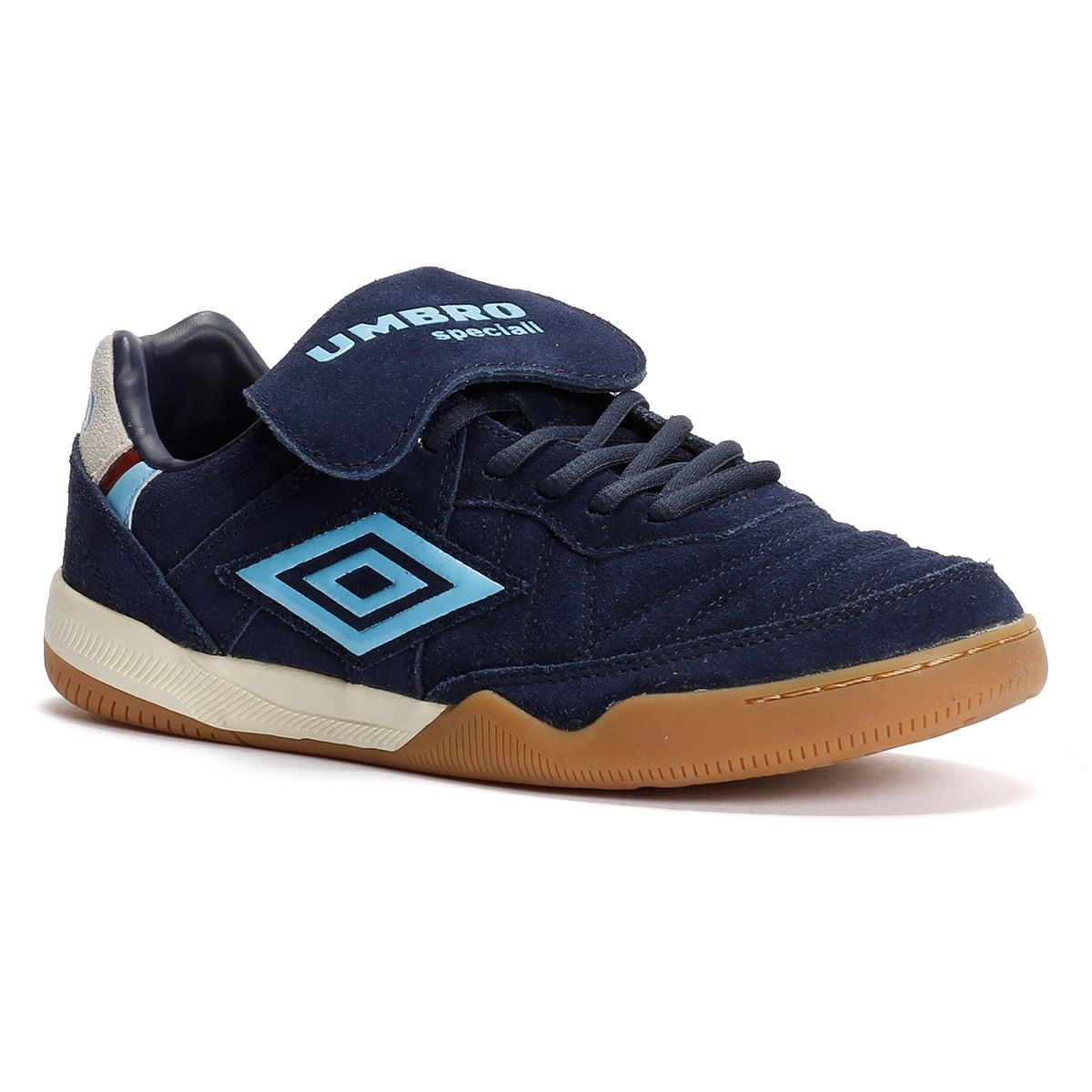 Umbro Speciali TR Suede Dark Navy/Vista Blue/White Sand Trainers - image 2