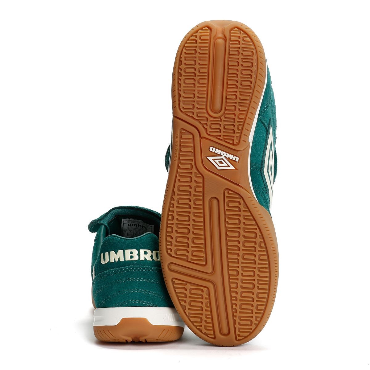 Umbro Speciali TR Suede Forest Green/Antique White Trainers - image 4