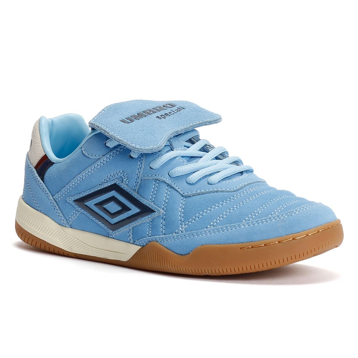 Umbro Speciali TR Suede Vista Blue/Dark Navy/White Sand Trainers - image 2