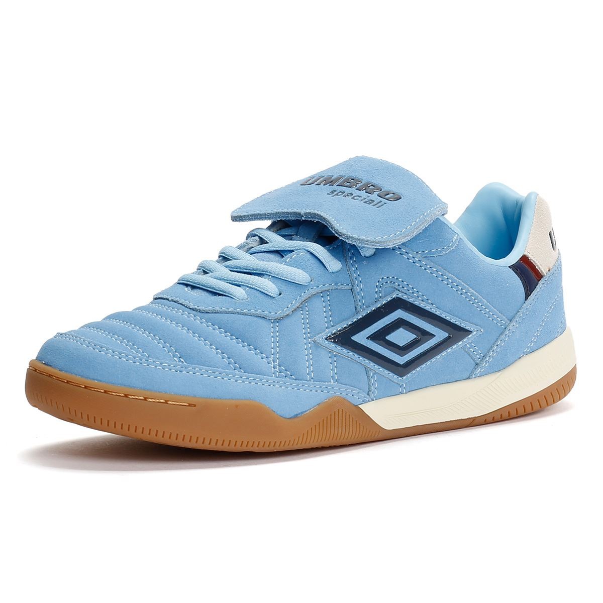 Umbro Speciali TR Suede Vista Blue/Dark Navy/White Sand Trainers - image 3