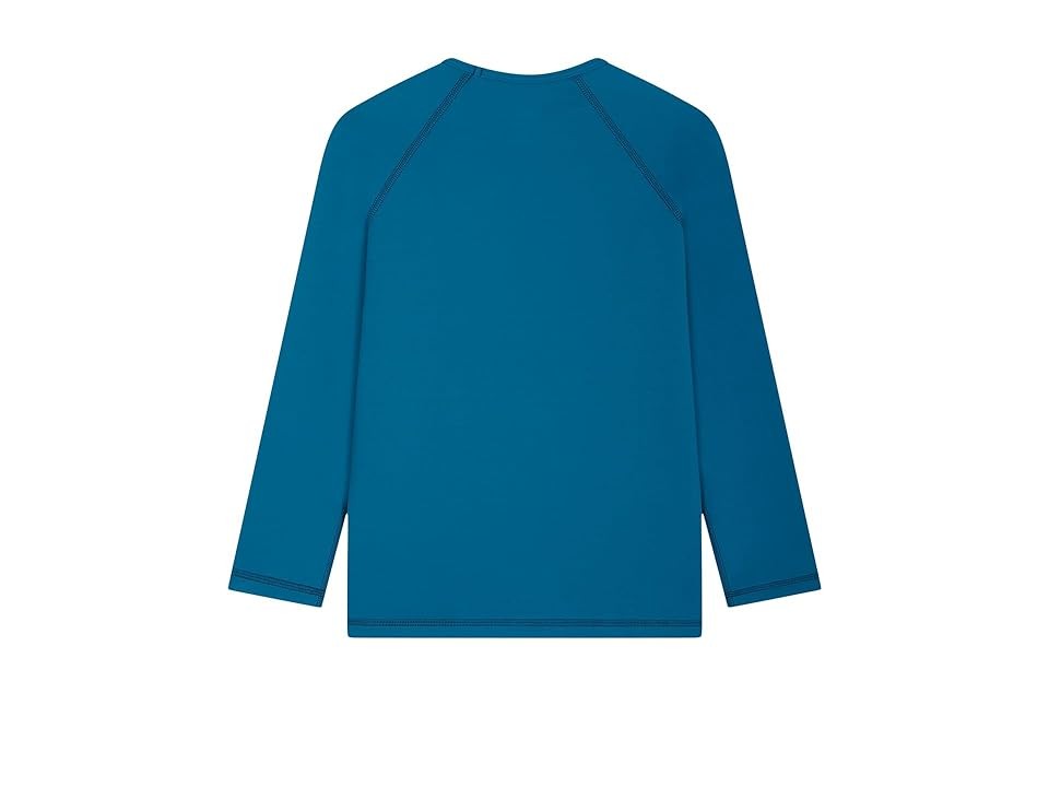 Vilebrequin Boys Long Sleeves Rashguard Solid - Glassy-y - Blue - Size 2 - image 2