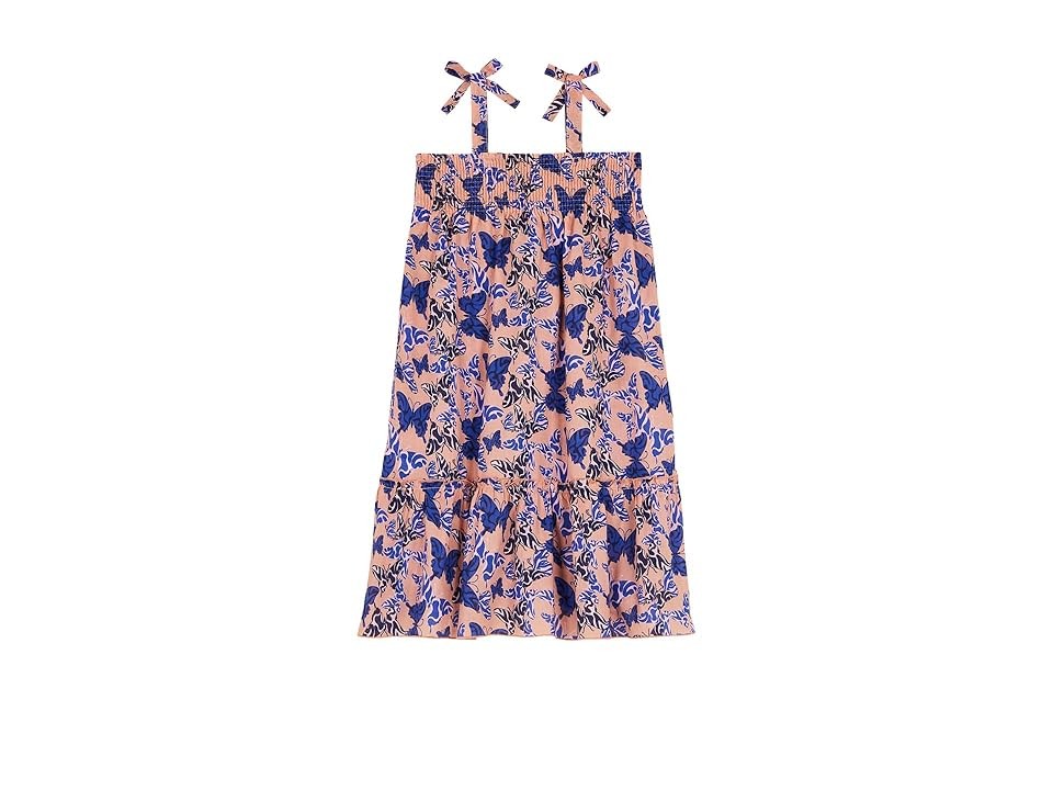 Vilebrequin - Girls Organic Cotton Voile Disco Butterflly - Dress - Gloss - Pink - Size 12 - image 2