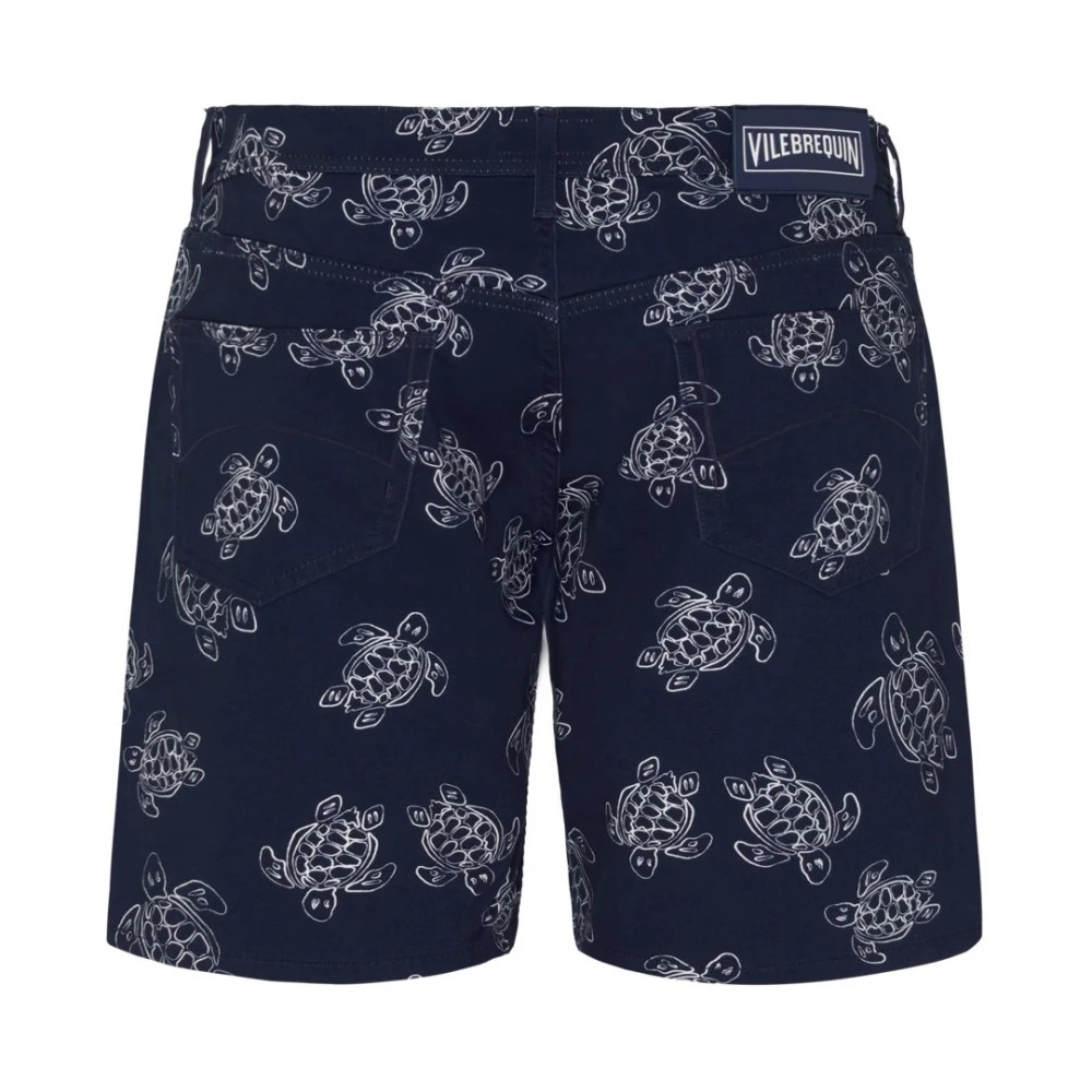 Vilebrequin - Men Bermuda Shorts Ronde Des Tortues - Bermuda - Garonne - Blue - Size 38 - image 2