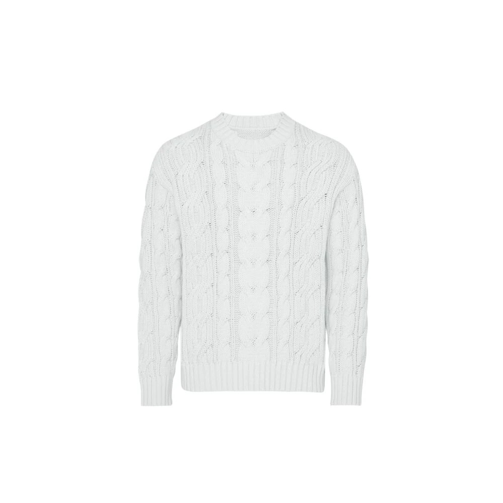 Vilebrequin - Men Cable-knit Cotton Sweater - Pullover - Philippe - White - Size L - image 2