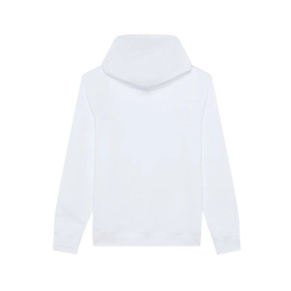 Vilebrequin Men Cotton Hoodie Sweatshirt Solid - Martino - White - Size M - image 2