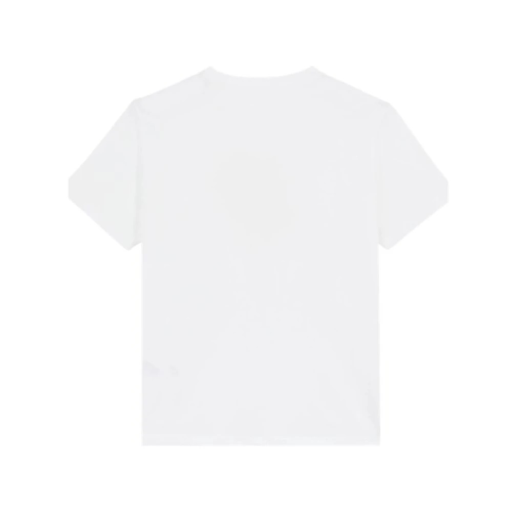 Vilebrequin Men Cotton T-shirt Embroidered Tone On Tone Turtle - Portisol - White - Size M - image 2