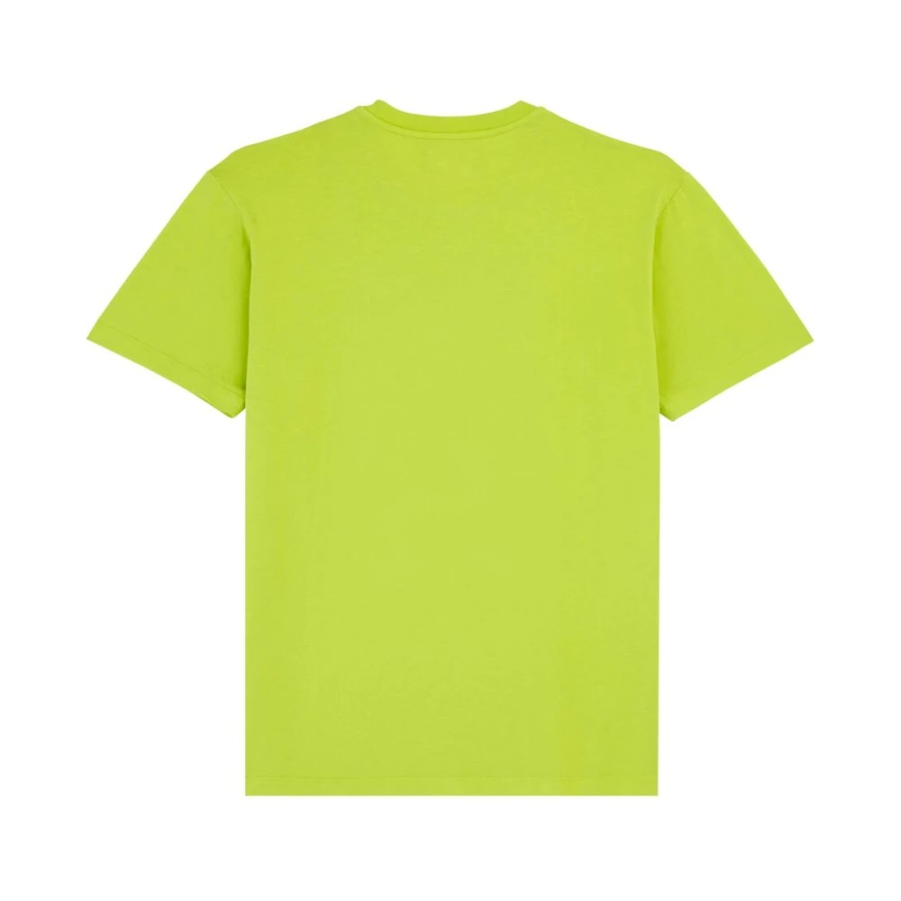 Vilebrequin Men Cotton T-shirt Printed Turtle Logo - Portisol - Green - Size S - image 2