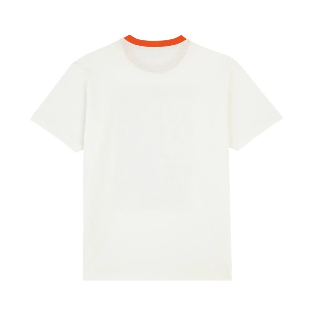 Vilebrequin Men Cotton T-shirt Vilebrequin La Plage From The Sky - Portisol - White - Size XL - image 2