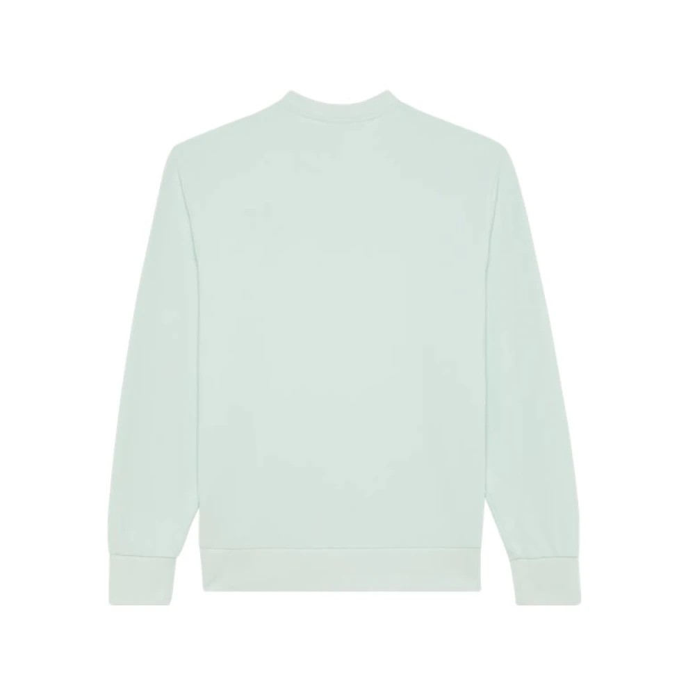 Vilebrequin - Men Crewneck Cotton Sweatshirt Big Turtle Embroidery - Sweater - Jorasse - Blue - Size M - image 2