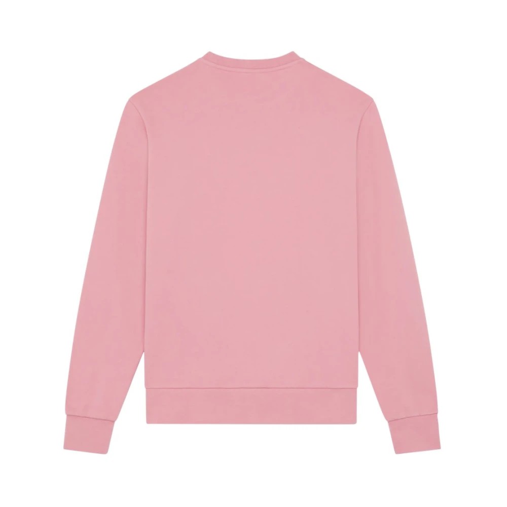 Vilebrequin - Men Crewneck Cotton Sweatshirt Big Turtle Embroidery - Sweater - Jorasse - Pink - Size S - image 2