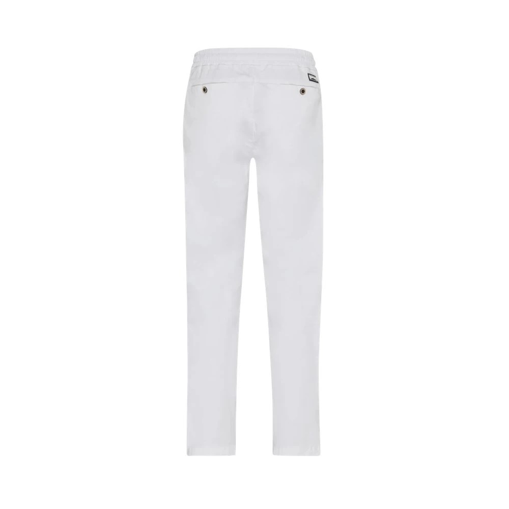 Vilebrequin Men Elastic Waist Tencel Satin Pants - Clemence - White - Size 40 - image 2