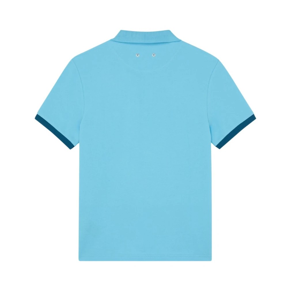 Vilebrequin - Men Organic Cotton Pique Polo Shirt Solid - Polo - Palatin - Blue - Size XXXL - image 2
