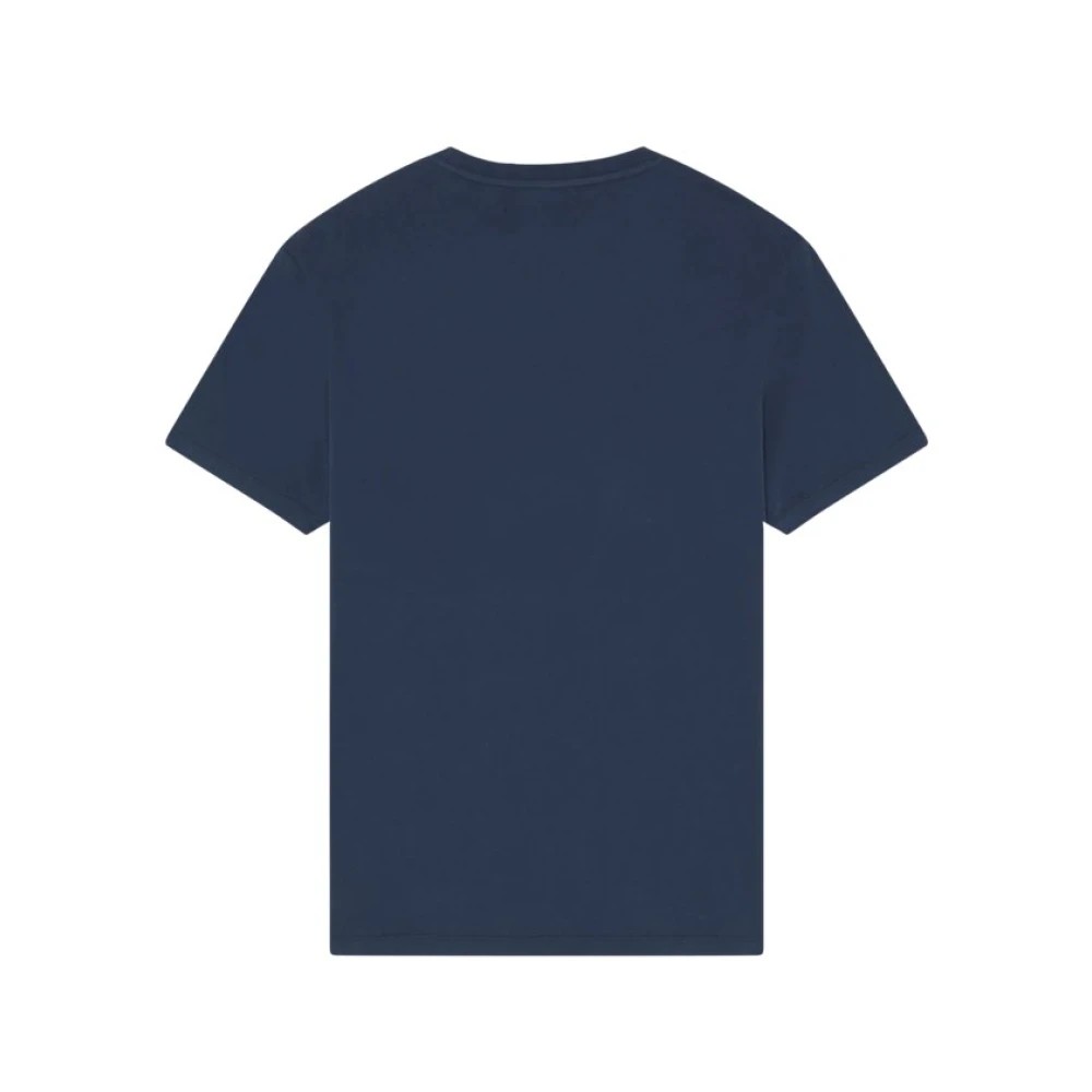 Vilebrequin - Men Organic Cotton T-shirt Big Turtle Embroidery - Tee Shirt - Partisol - Blue - Size M - image 2