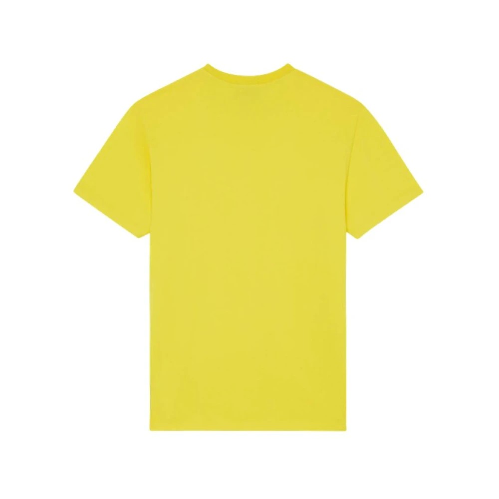 Vilebrequin - Men Organic Cotton T-shirt Big Turtle Embroidery - Tee Shirt - Partisol - Yellow - Size XXL - image 2