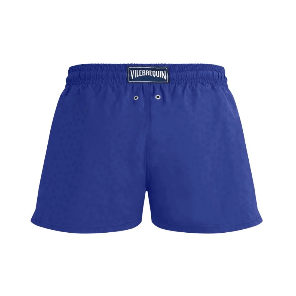 Vilebrequin - Men Short Swim Shorts Jacquard Turtles - Swimwear - Manta - Blue - Size XXL - image 2