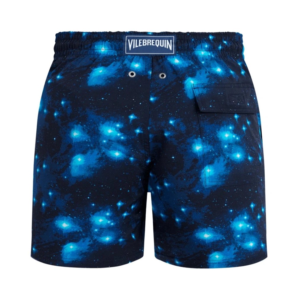 Vilebrequin - Men Stretch Short Swim Shorts Pégase - Swimwear - Monrise - Blue - Size XXXL - image 2