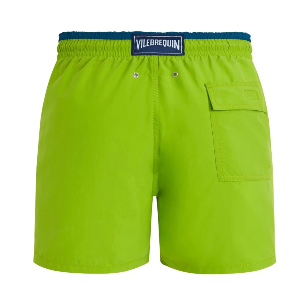 Vilebrequin - Men Swim Shorts Bicolor - Swimwear - Moka - Green - Size M - image 2