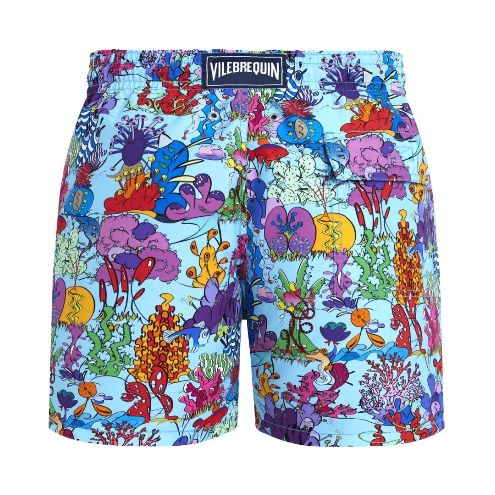 Vilebrequin - Men Swim Shorts Plantes Aquatiques - Swimwear - Moorea - Blue - Size XXL - image 2