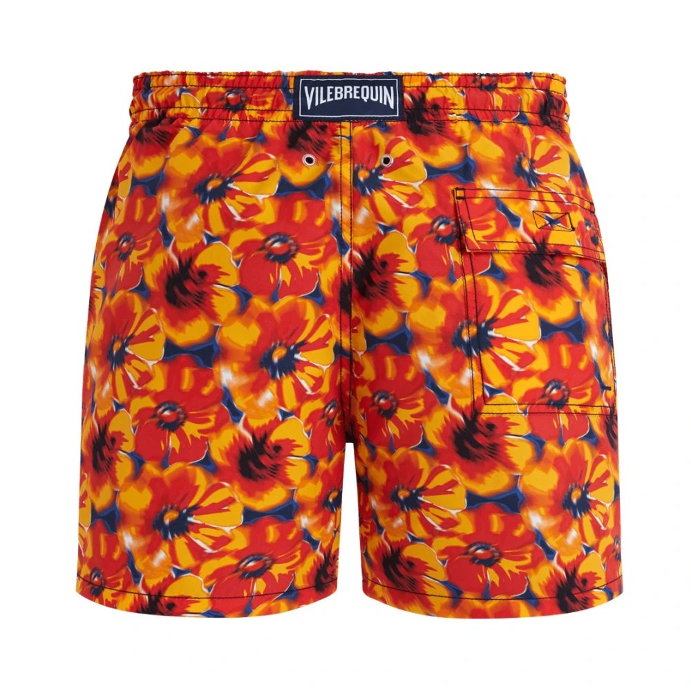 Vilebrequin - Men Swim Shorts Poppies - Swimwear - Moorea - Blue - Size L - image 2