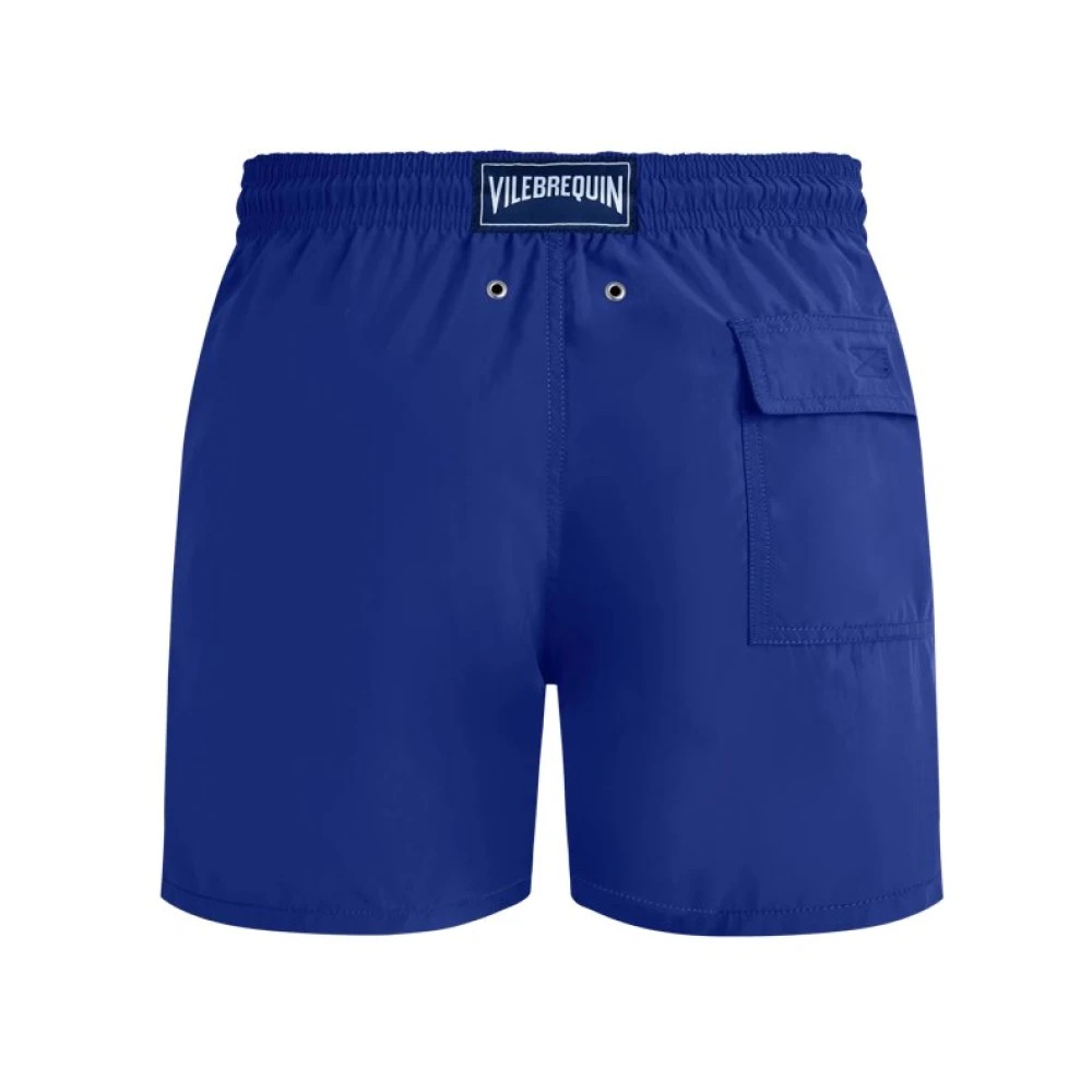Vilebrequin Men Swim Shorts Ronde Des Tortues Maxi Water-reactive - Moorea - Blue - Size XXXL - image 2
