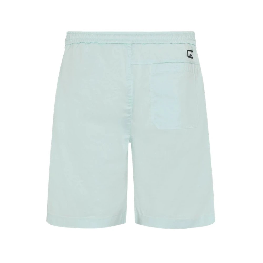 Vilebrequin Men Tencel And Cotton Bermuda Shorts Satin - Levant - Blue - Size 36 - image 2