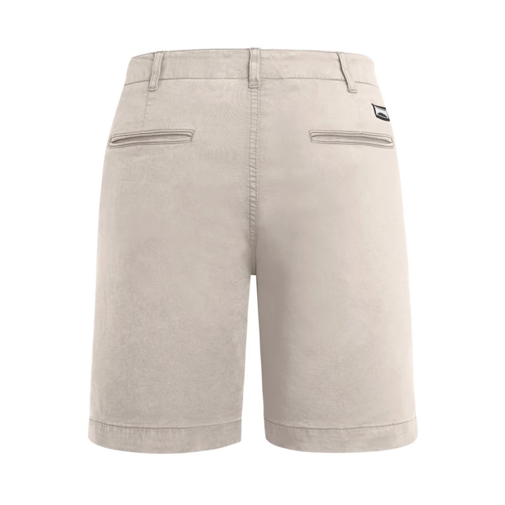 Vilebrequin - Men Tencel Gabardine Bermuda Shorts - Bermuda - Ponche - Beige - Size 36 - image 2