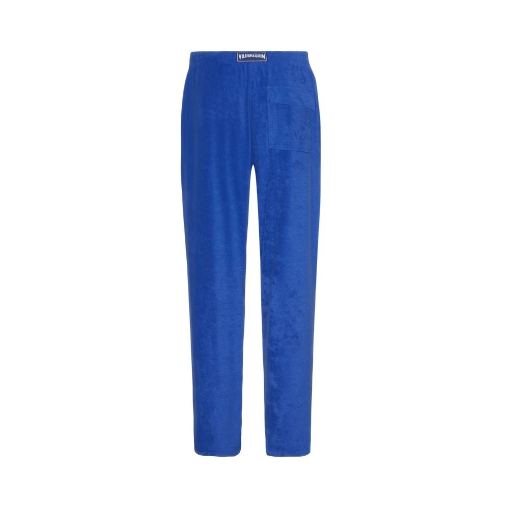 Vilebrequin - Men Terry Pants Solid - Pant - Polide - Blue - Size L - image 2