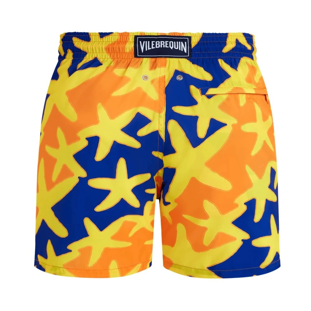 Vilebrequin - Men Ultra-light And Packable Swim Shorts Starlight - Swimwear - Mahina - Orange - Size XXXL - image 2