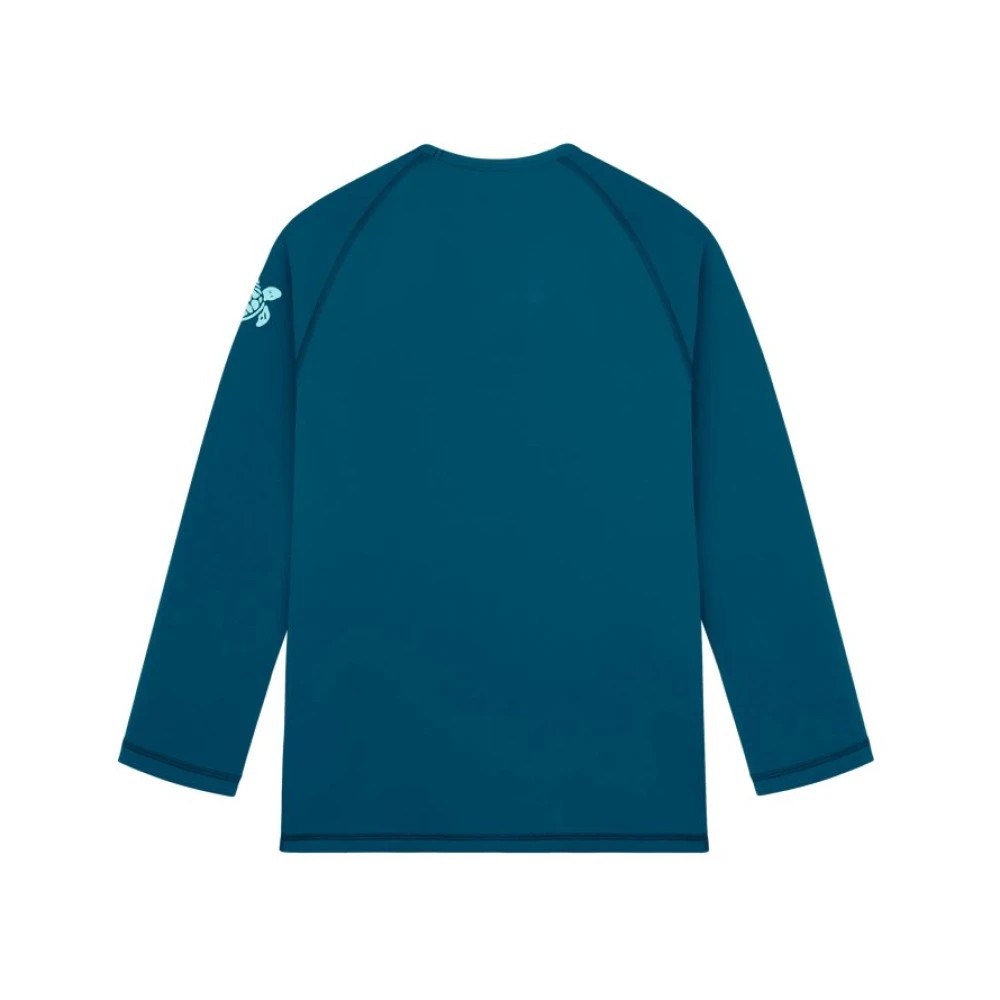 Vilebrequin Men Uv Protection Long Sleeves Rashguard Solid - Regulary - Blue - Size XS - image 2