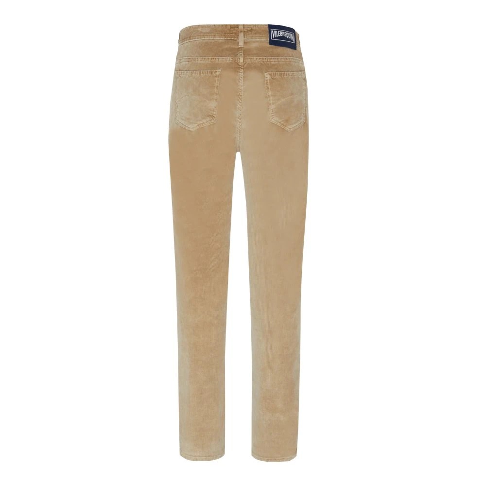 Vilebrequin Men Vintage Faded 5-pocket Corduroy Pants - Gbetta18 - Brown - Size 38 - image 2