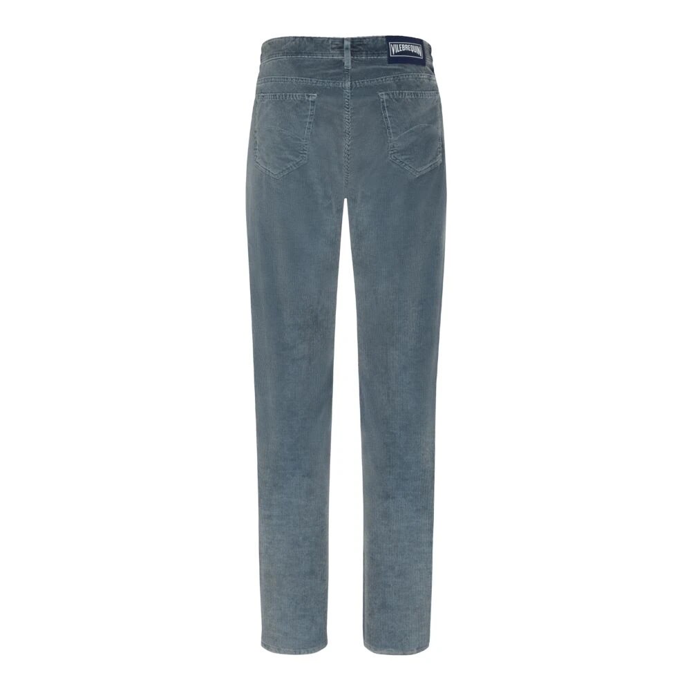Vilebrequin Men Vintage Faded 5-pocket Corduroy Pants - Gbetta18 - Grey - Size 36 - image 2
