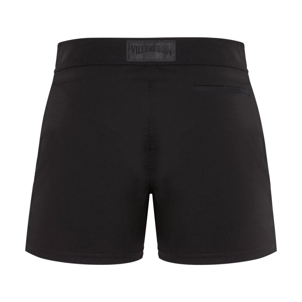 Vilebrequin - Men Wool Swim Shorts Tailoring - Swimwear - Midnight - Black - Size XXXL - image 2