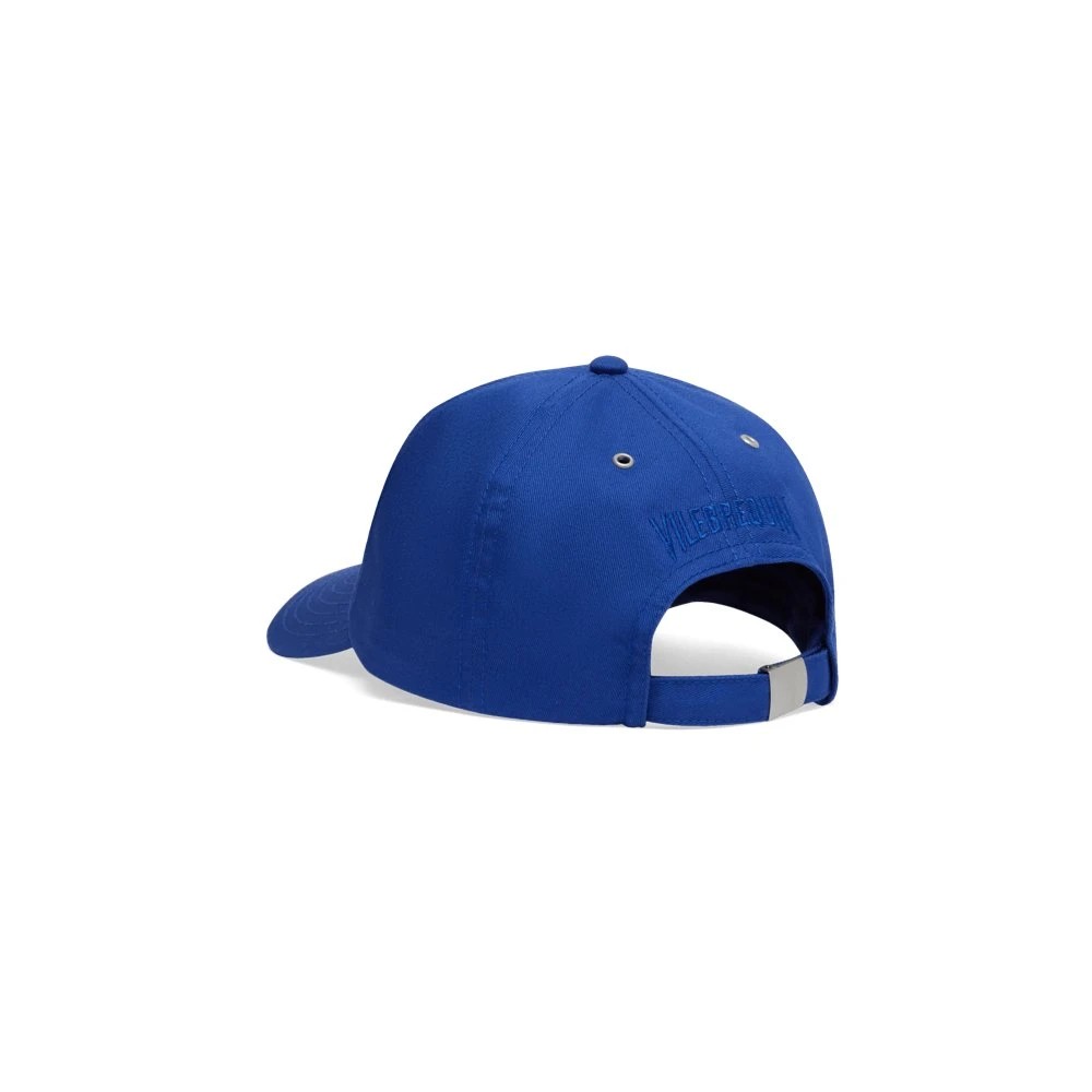 Vilebrequin - Solid Cap Turtle Embroidery - Caps - Capsun - Blue - Size OSFA - image 2