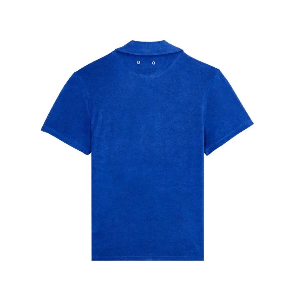 Vilebrequin - Terry Bowling Shirt Solid - Shirt - Charli - Blue - Size XXXL - image 2
