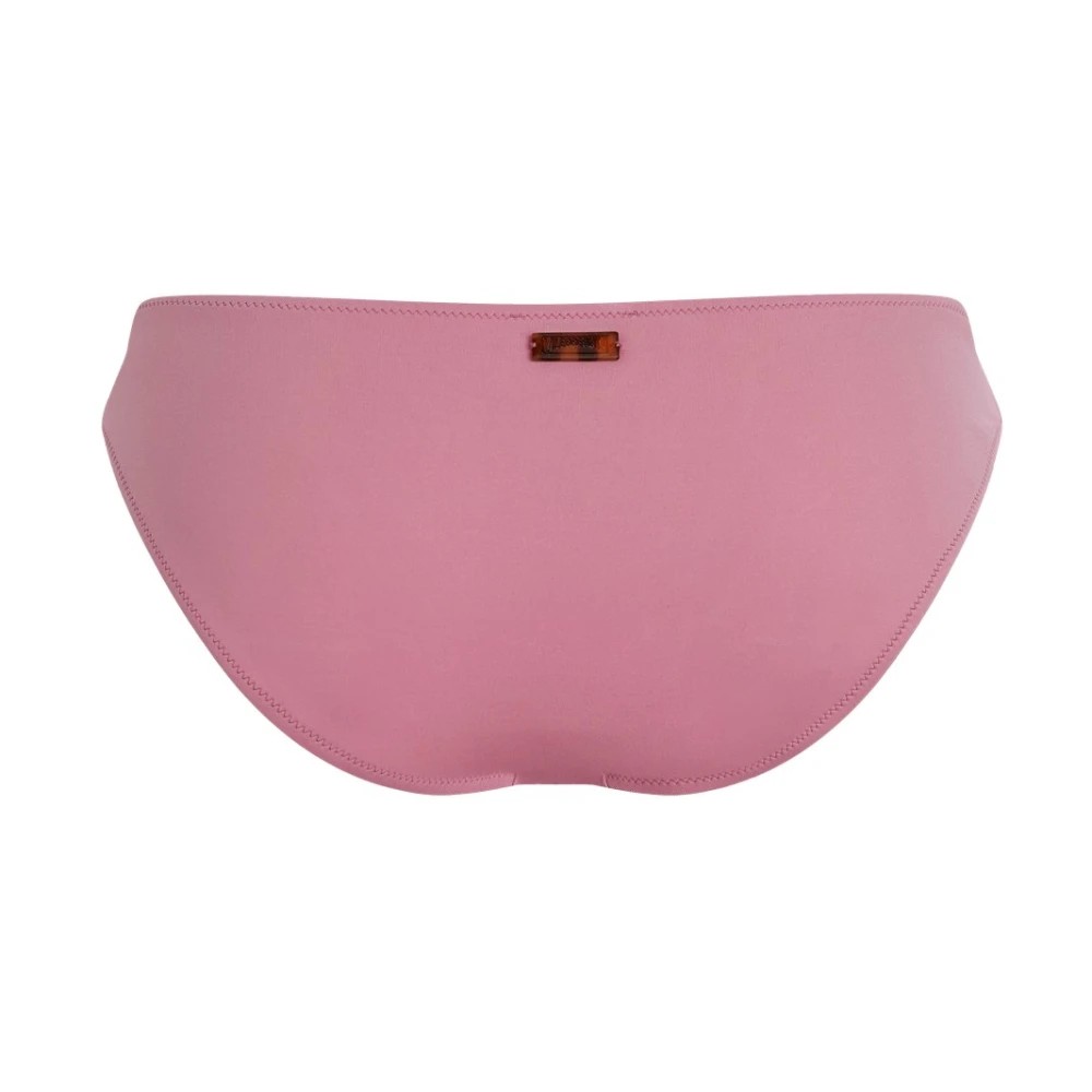 Vilebrequin - Women Mid Rise Bikini Bottom Solid - Swimwear - Loon - Pink - Size S - image 2