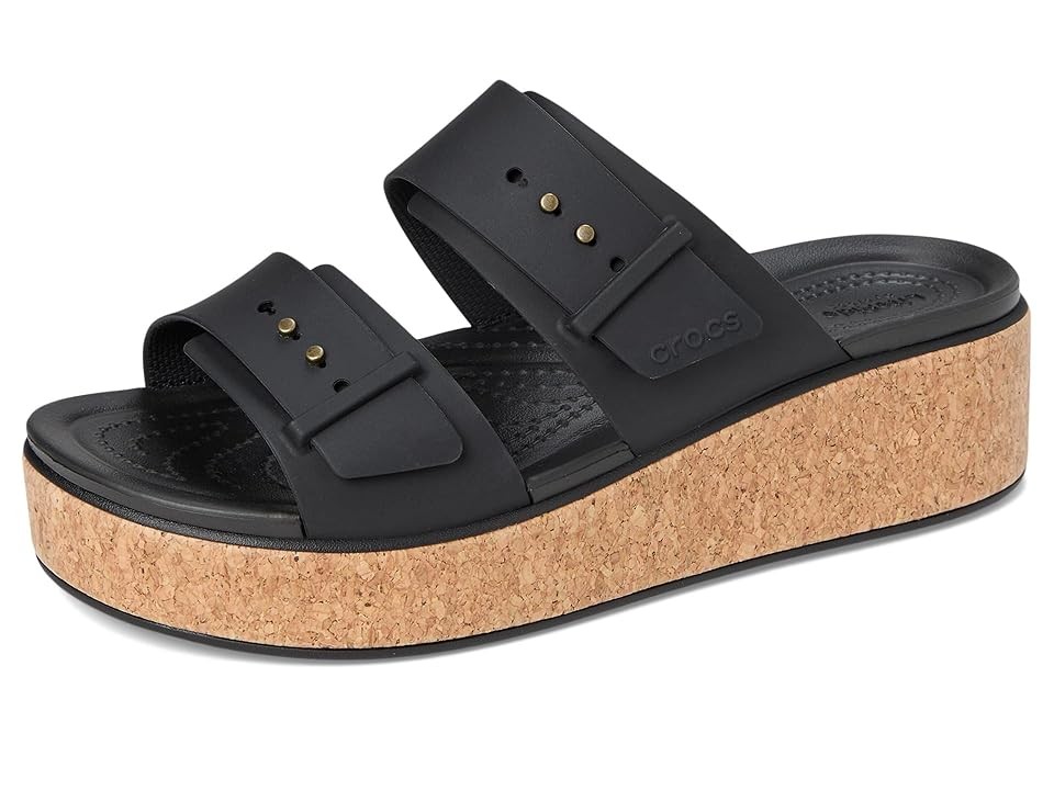 Wedge mules for women Crocs Brooklyn Cork - image 5