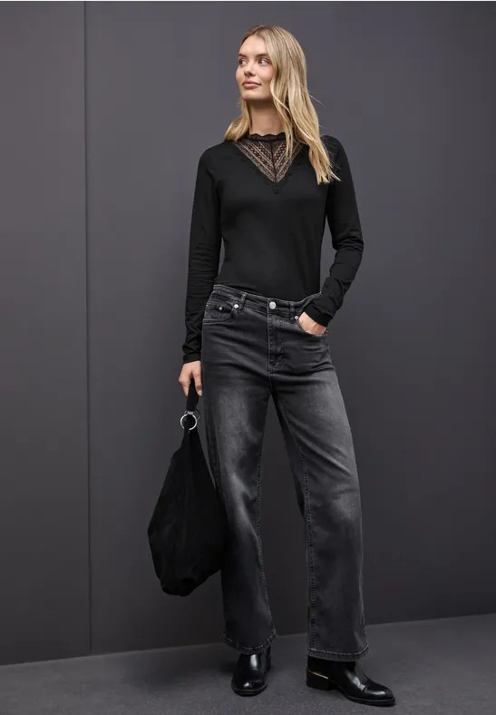 Woman's shirt Cecil Lace Insert - image 3