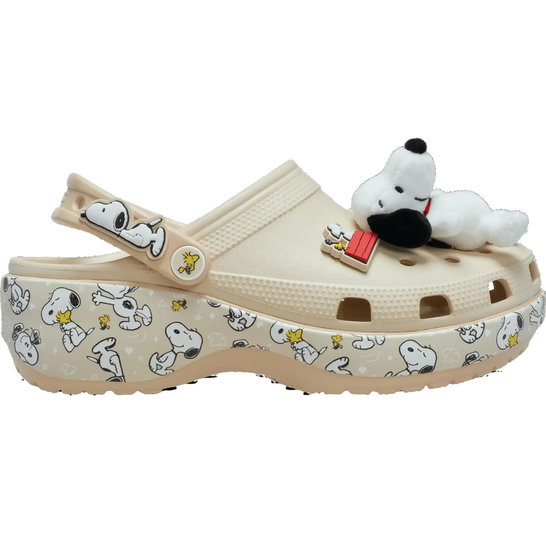 Crocs Crocs | Women | Peanuts Classic Platform | Clogs | Multi | 4