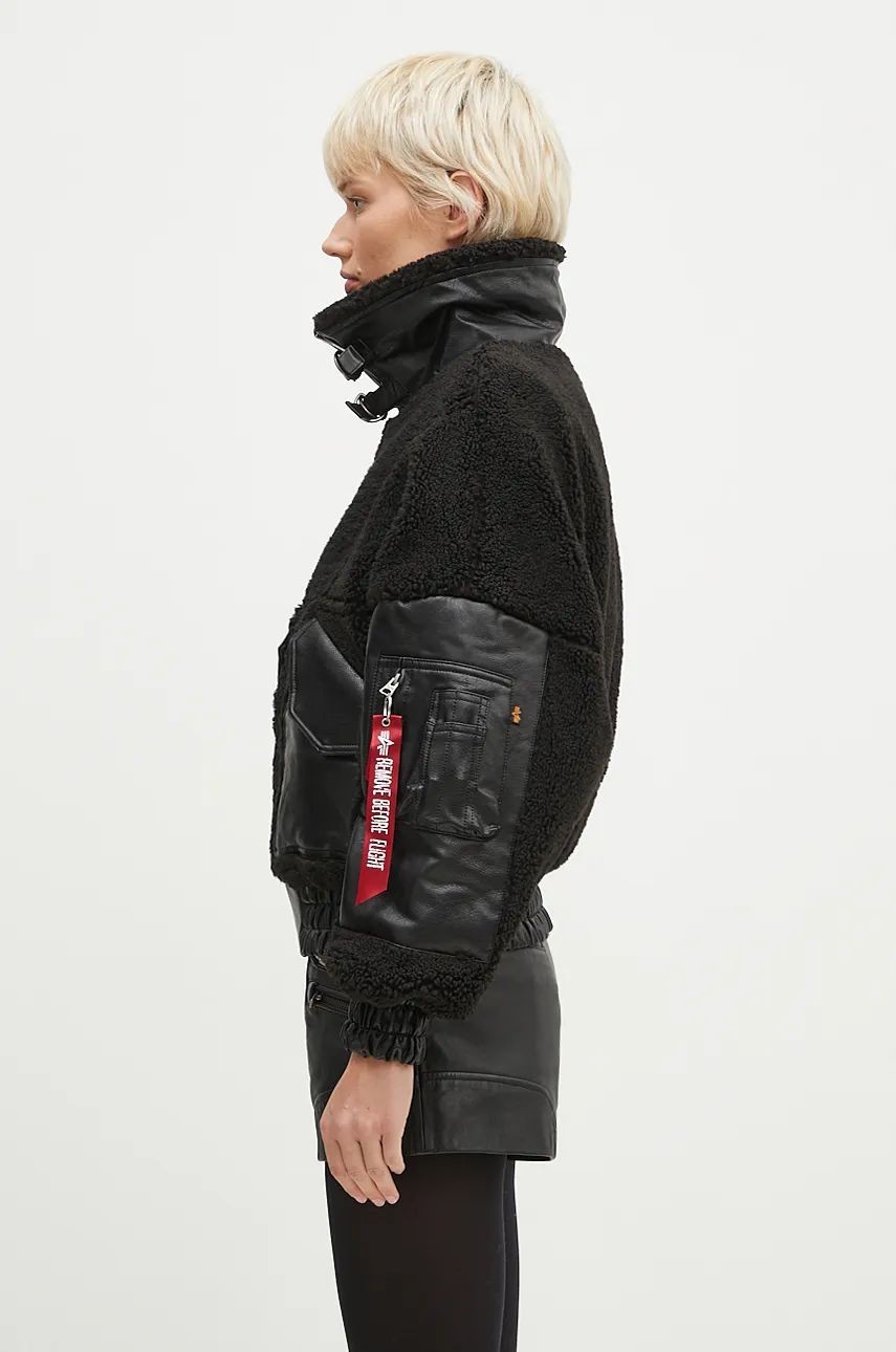 Women's coat Alpha Industries Teddy PU - image 3
