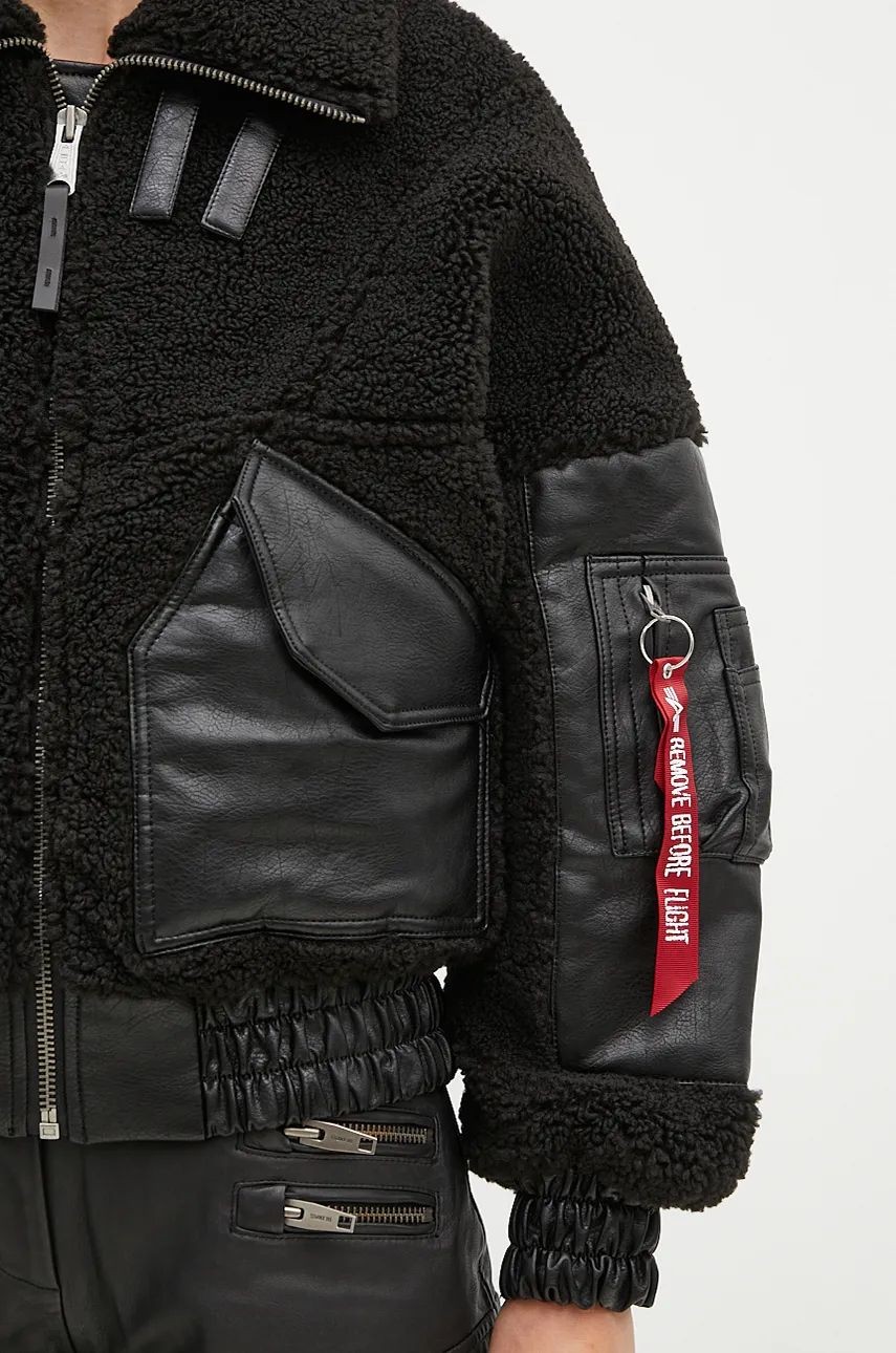 Women's coat Alpha Industries Teddy PU - image 5